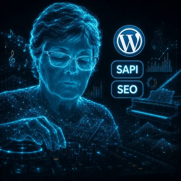 WordPress mesterhonlap SAPI és SEO jelképekkel